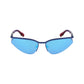 Blue Metal Sunglasses