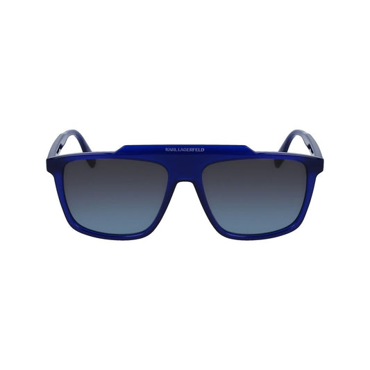 Blue Injected Sunglasses