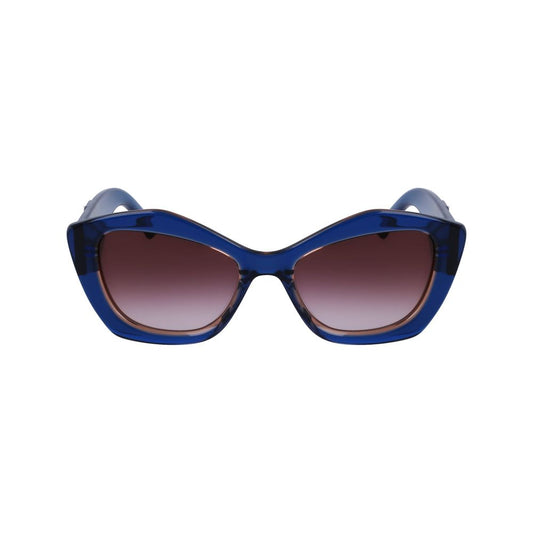 Blue Acetate Sunglasses
