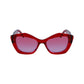 Red Acetate Sunglasses