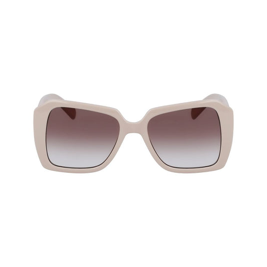 White Injected Sunglasses