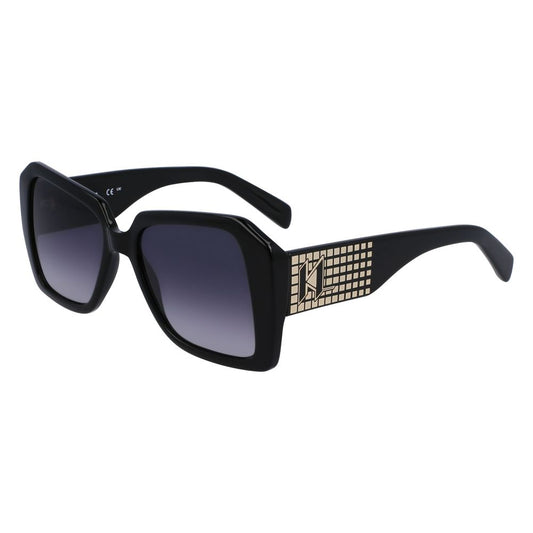 Black Injected Sunglasses