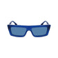 Blue Injected Sunglasses