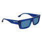 Blue Injected Sunglasses