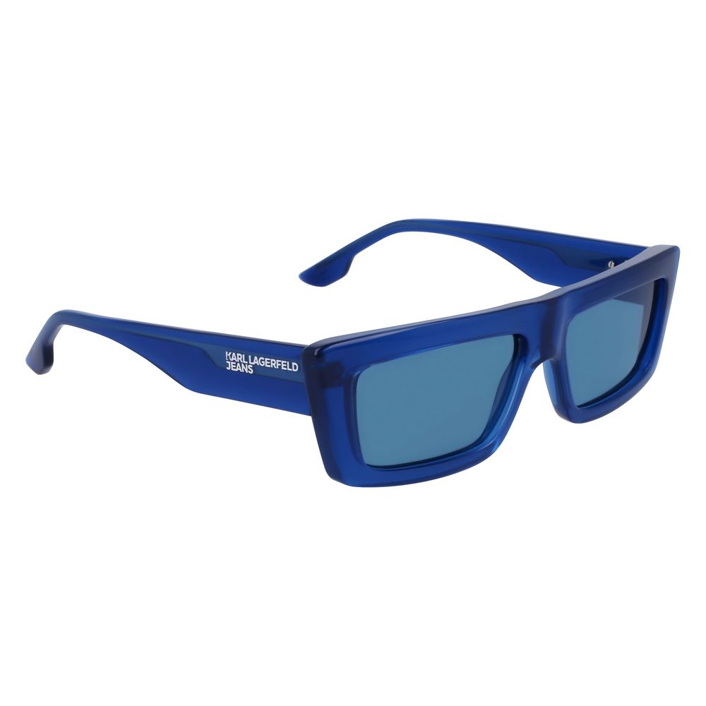 Blue Injected Sunglasses