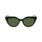 Green Injected Sunglasses