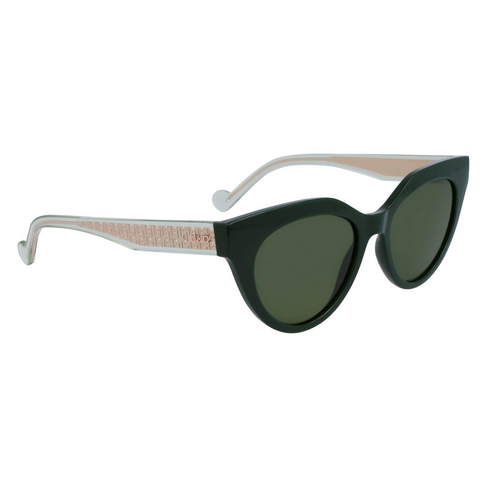 Green Injected Sunglasses