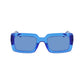 Blue Injected Sunglasses