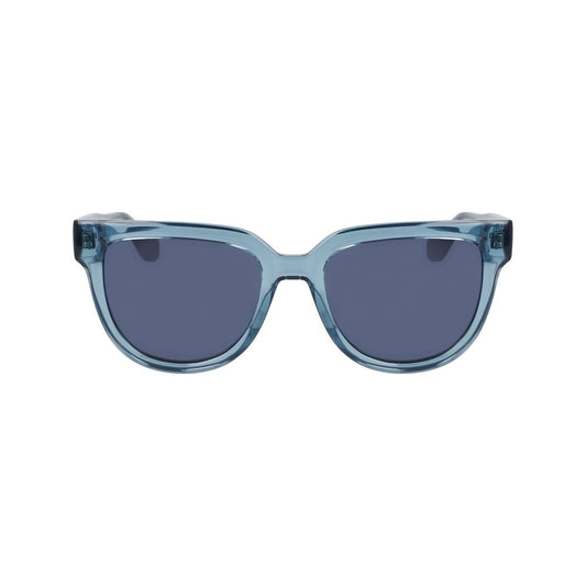 Blue Injected Sunglasses
