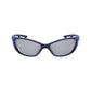 Blue Injected Sunglasses