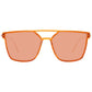 Orange Metal Sunglasses