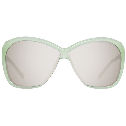 Green Polyamide Sunglasses