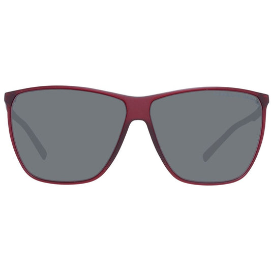 Red Polyamide Sunglasses