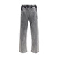 Gray Cotton Casual Pants