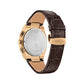 Brown Leather Dress Watch