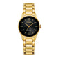 Gold Stainless Steel Dress Watch