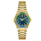 Gold Stainless Steel Dress Watch