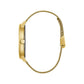 Gold Stainless Steel Dress Watch