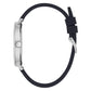 Blue Synthetic Dress Watch