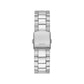 Gray Stainless Steel Dress Watch