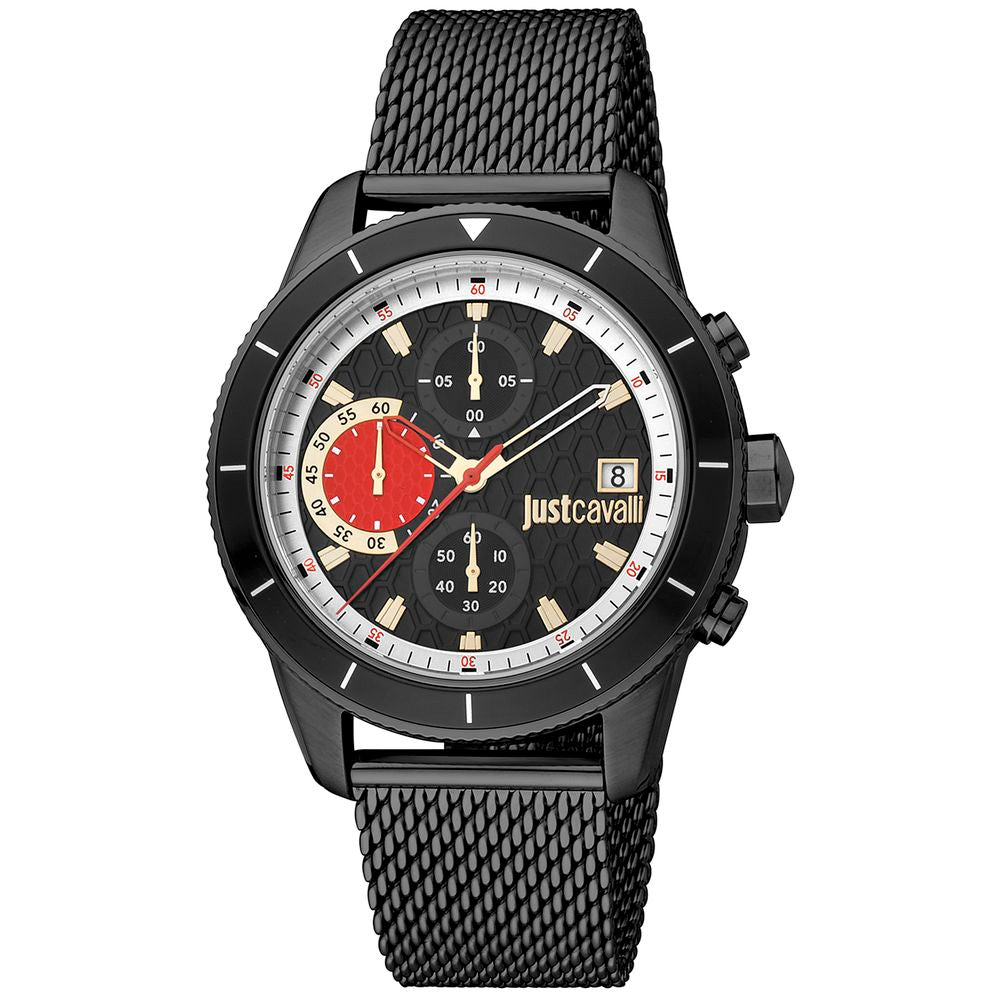 Black Stainless Steel Bracelet Watch