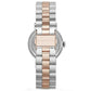 Gray Stainless Steel Dress Watch