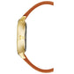 Brown Leather Dress Watch