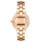 Multicolor Metal Dress Watch
