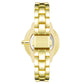 Gold Metal Dress Watch