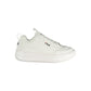 White Polyester Women Sneaker