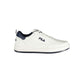 White Polyurethane Men Sneaker