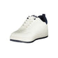 White Polyurethane Men Sneaker