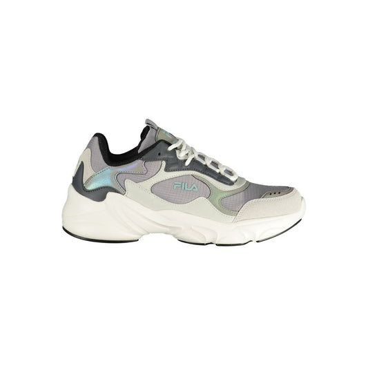 Grigio Polyurethane Women Sneaker
