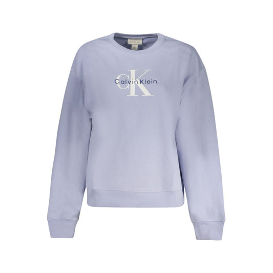 Purple Cotton Sweatshirt