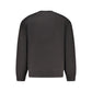 Black Cotton Men's Sweatshirt