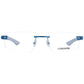 Blue Metal Glasses (Frames)