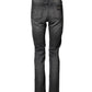 Gray High Waist Cotton Skinny Denim Jeans