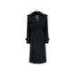 Black Polyester Coat