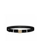 Black Leather Regular Belt