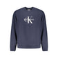 Blue Cotton Men's Sweatshirt