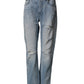 LightBlue Ripped Washed BOYFRIEND Denim Jeans