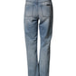 LightBlue Ripped Washed BOYFRIEND Denim Jeans