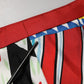 Multicolor Carretto Pattern Straight Pants