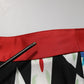 Multicolor Carretto Pattern Straight Pants