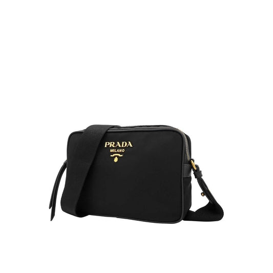 Black Nylon Crossbody Bag