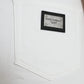 Wide Leg White Cotton Cropped Denim Jeans