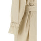 Beige Cotton Coat