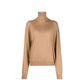 Brown Virgin Wool Turtleneck