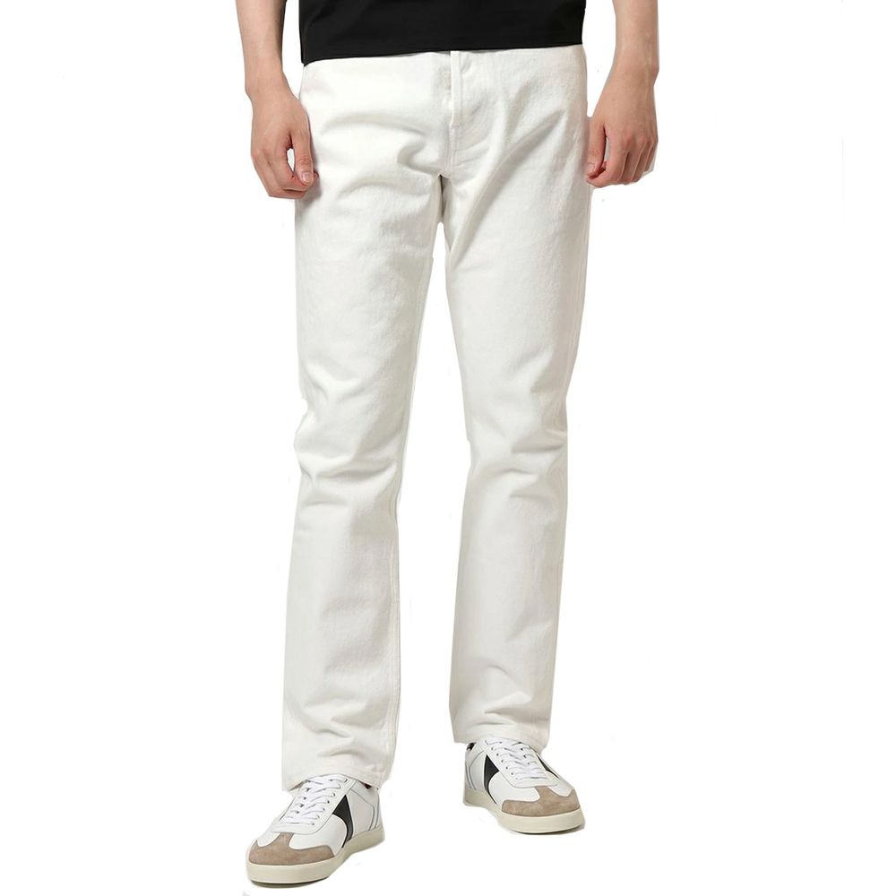 White Cotton Jeans Denim