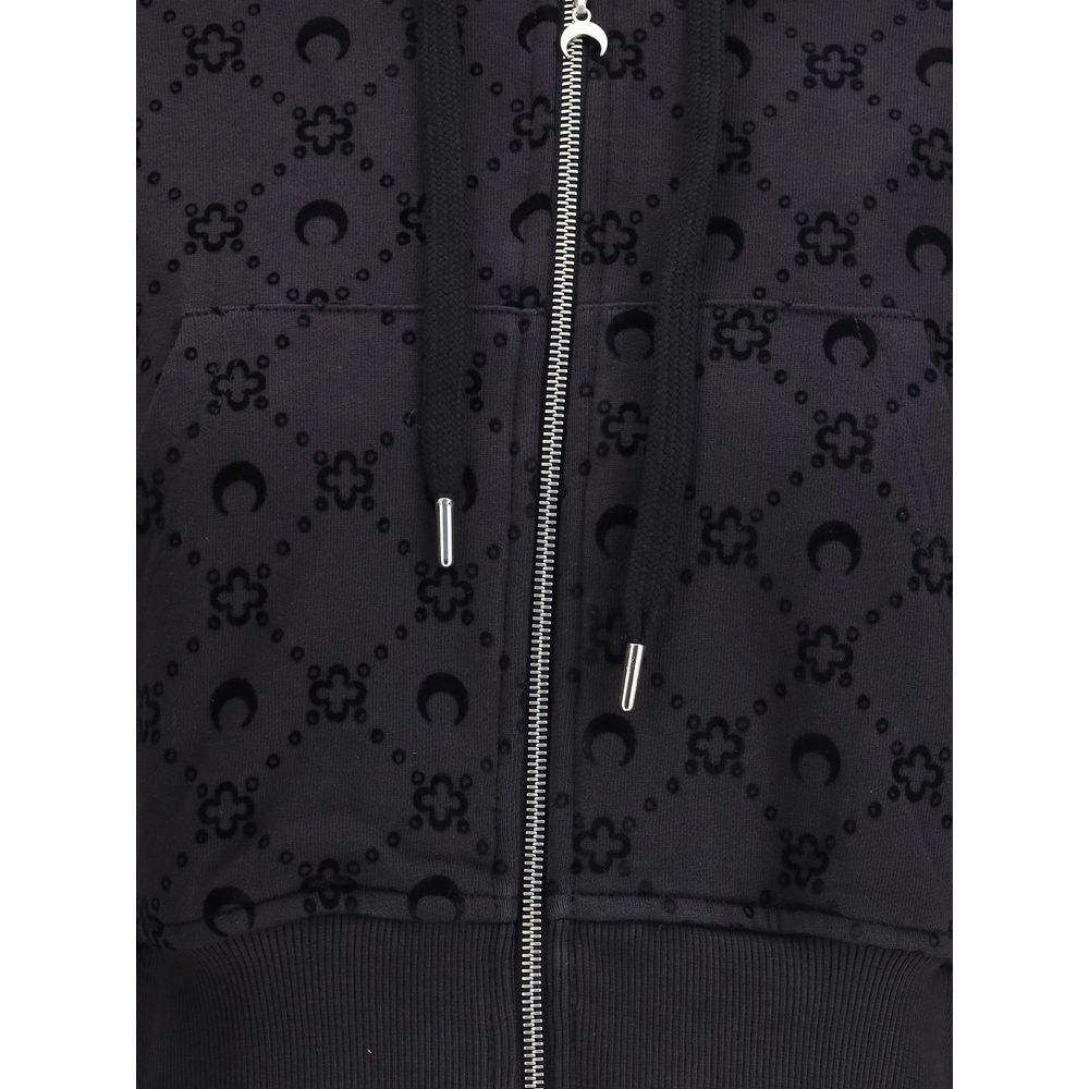 Black Cotton Sweatshirt